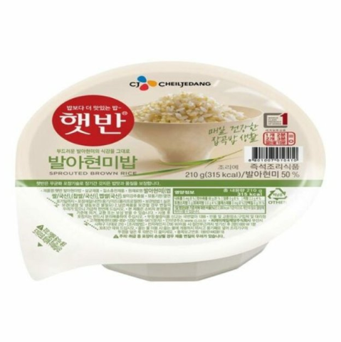 CJ제일제당 햇반 발아현미밥 210g