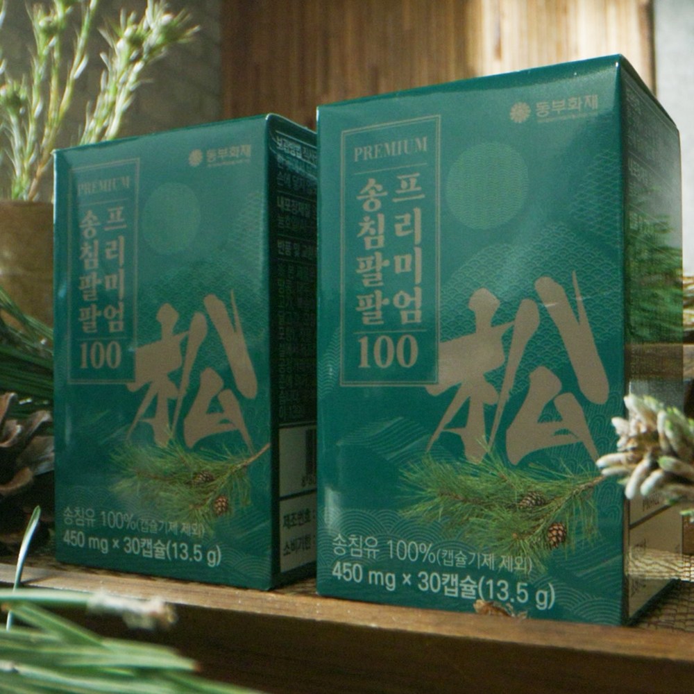 프리미엄 송침팔팔 100 적송솔잎액 추출 송침유 4개월, 30정, 4개