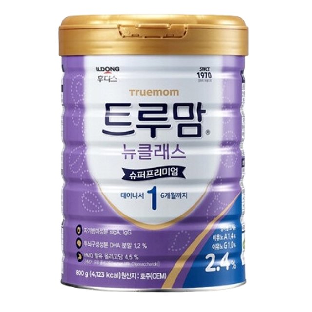 일동후디스 트루맘 뉴클래스 슈퍼프리미엄 1단계 800g (리뉴얼)