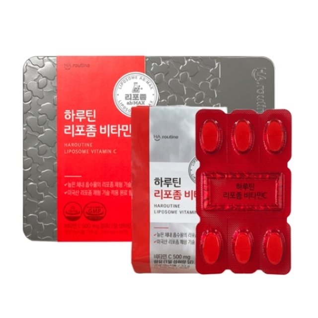 하루틴 리포좀 비타민C 1100mg x 90캡슐